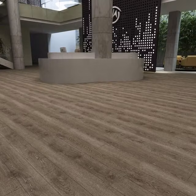Durova Brown Wood Look SPC Click System Flooring Plank