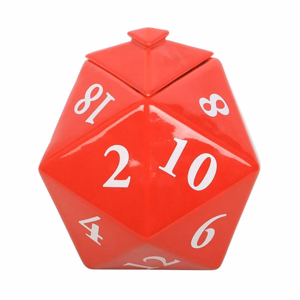 101 Dalmatians Ceramic Dice Tealight Oil Burner in Red and Yellow – 2