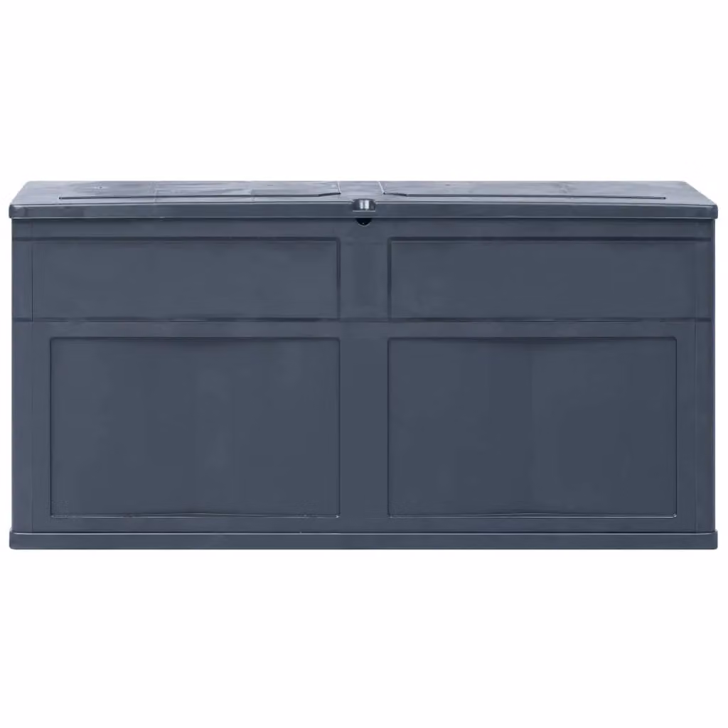 Berkfield Home Garden Storage Box, 320 L, Black – 2