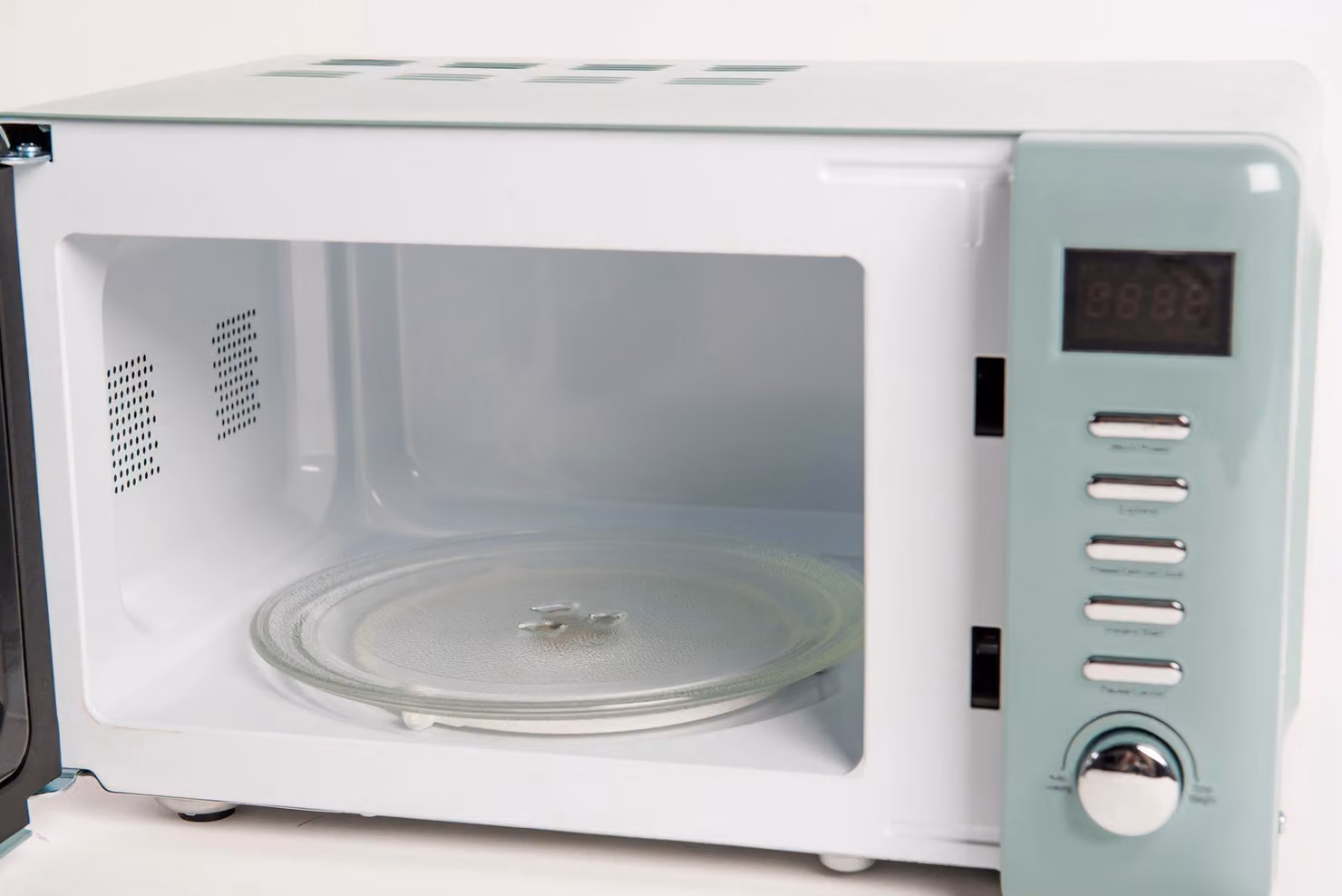 Haden Cotswold 800W Solo Countertop Microwave with 20l Capacity in Green – 3