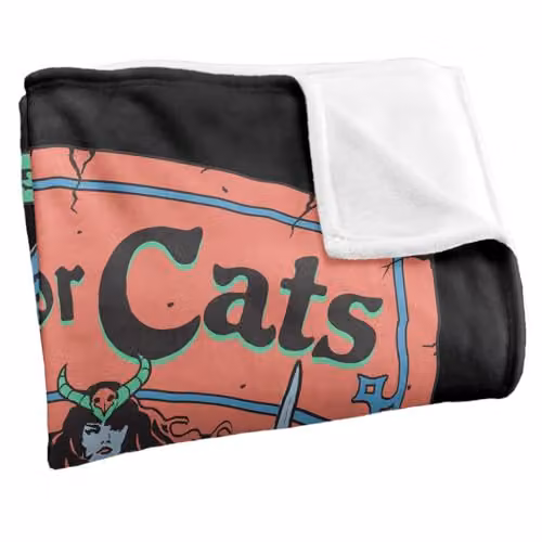 Steven Rhodes Quest For Cats Multicolour Super Soft Fleece Throw Blanket W/D/H: 152 x 127 cm – 7