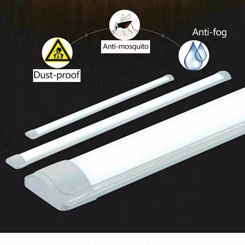 NESTLUNE 30W LED Batten Tube Light, White Linear Ceiling and Wall Bar – 2