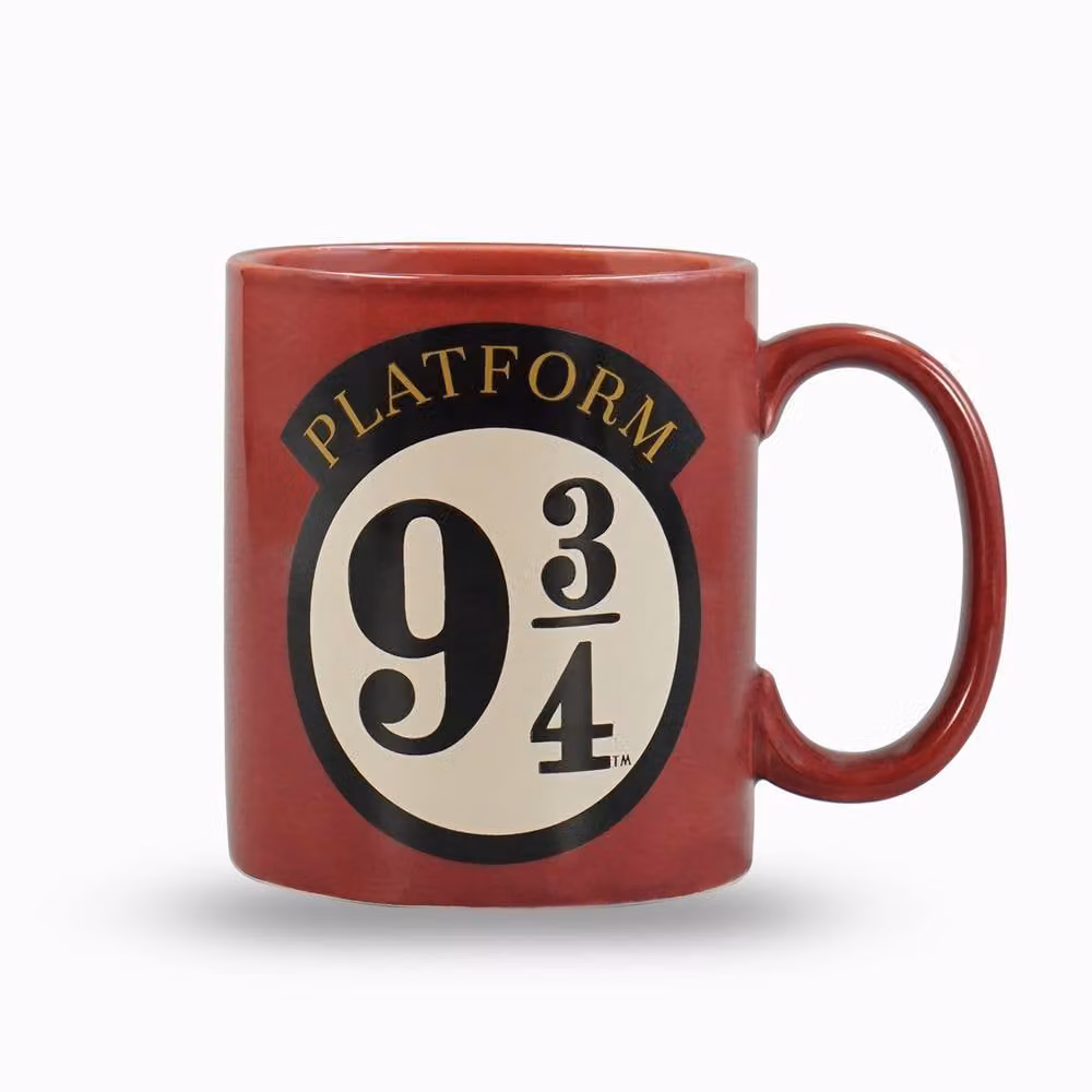 Half Moon Bay Harry Potter Platform 9 3/4 Ceramic Mug, 400ml, Red and Multicolour – 2