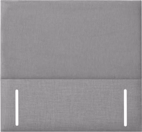 Flexisleep Portland Grey Fabric Floor Standing Upholstered Headboard for 3ft6 Large Single Beds