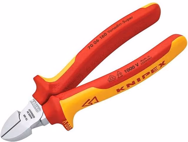 Knipex Red Chrome Vanadium Steel Side Cutter
