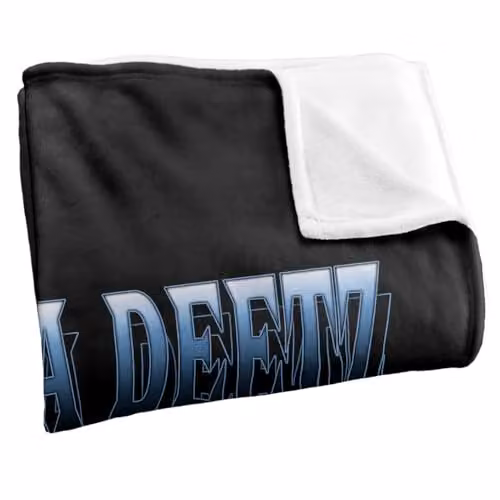 LOGOVISION Beetlejuice 2 Lydia Homage Super Soft Silky Touch Fleece Throw Blanket, Multicolour, W/D/H: 91 x 147 x 1 cm – 2