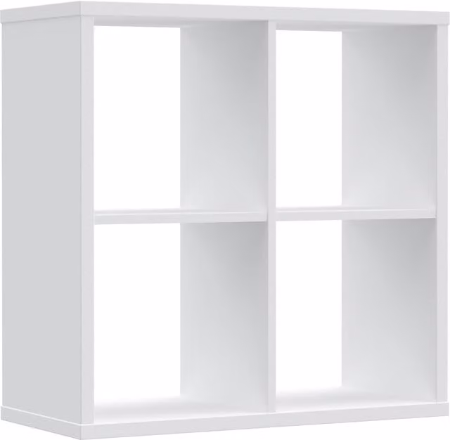 Furniture To Go Mauro 2x2 Cube Storage Unit in White – 1