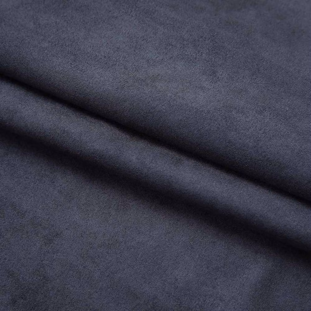 Berkfield Home Elegant Blackout Curtains with Hooks, 2 Pack, Anthracite, W: 140 cm, H: 175 cm – 3