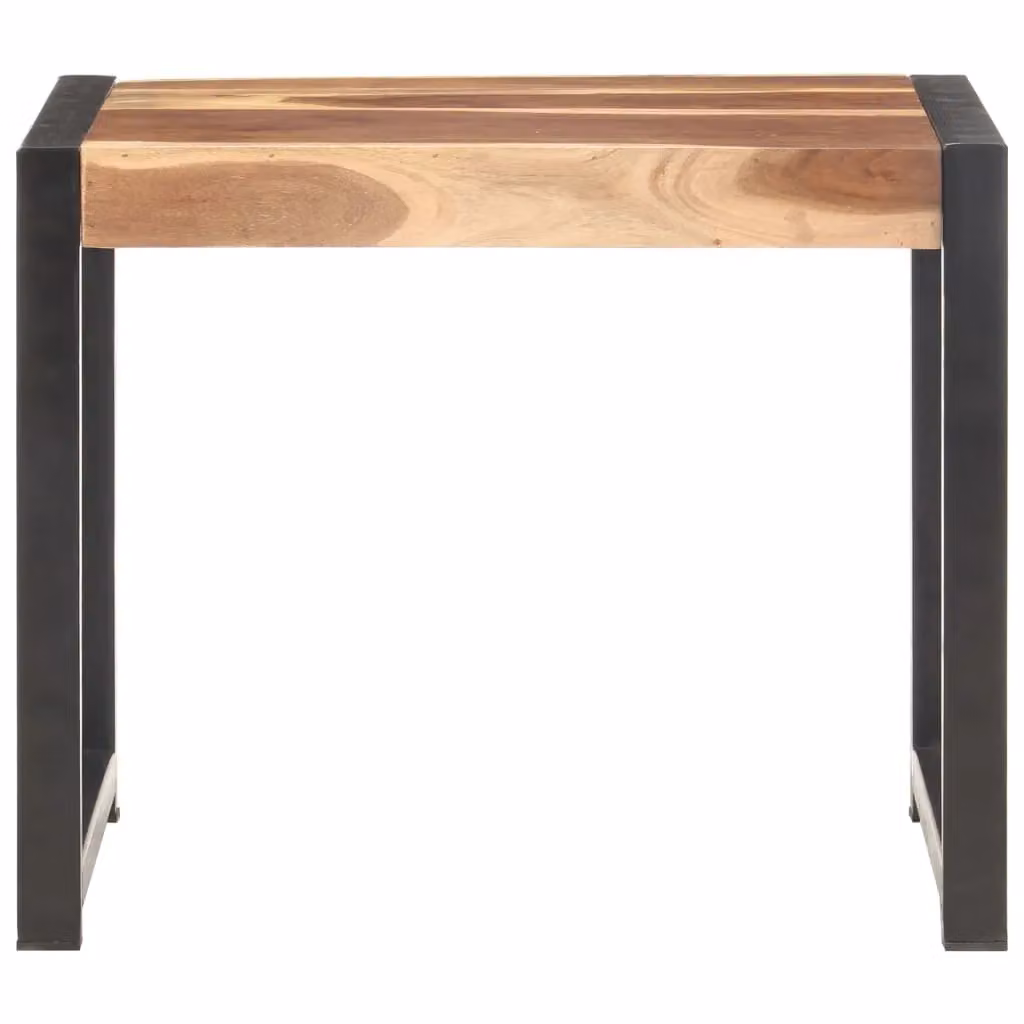 Berkfield Home Set of 3 Nesting Tables in Brown Solid Wood with Sheesham Finish – 2