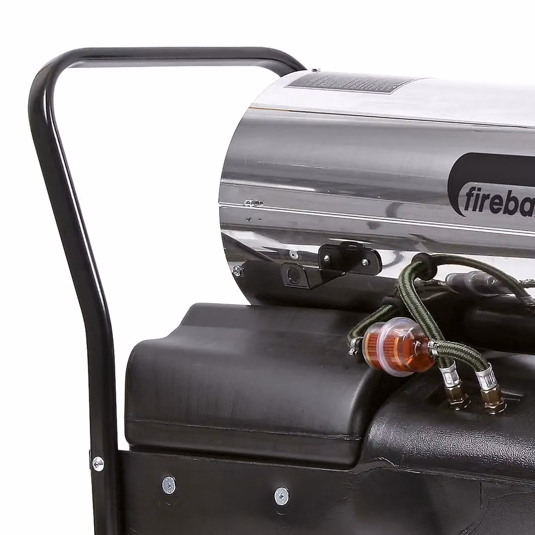 SIP FIREBALL P1280S Professional Space Heater in Stainless Steel Multicolour – 4