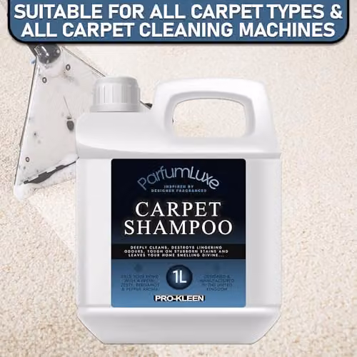 Pro-Kleen Parfum Luxe Carpet Shampoo 1 l with Bergamot and Pepper Fragrance – 3