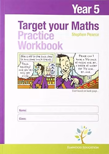 Elmwood Education Limited Year 5 Maths Practice Workbook in Purple