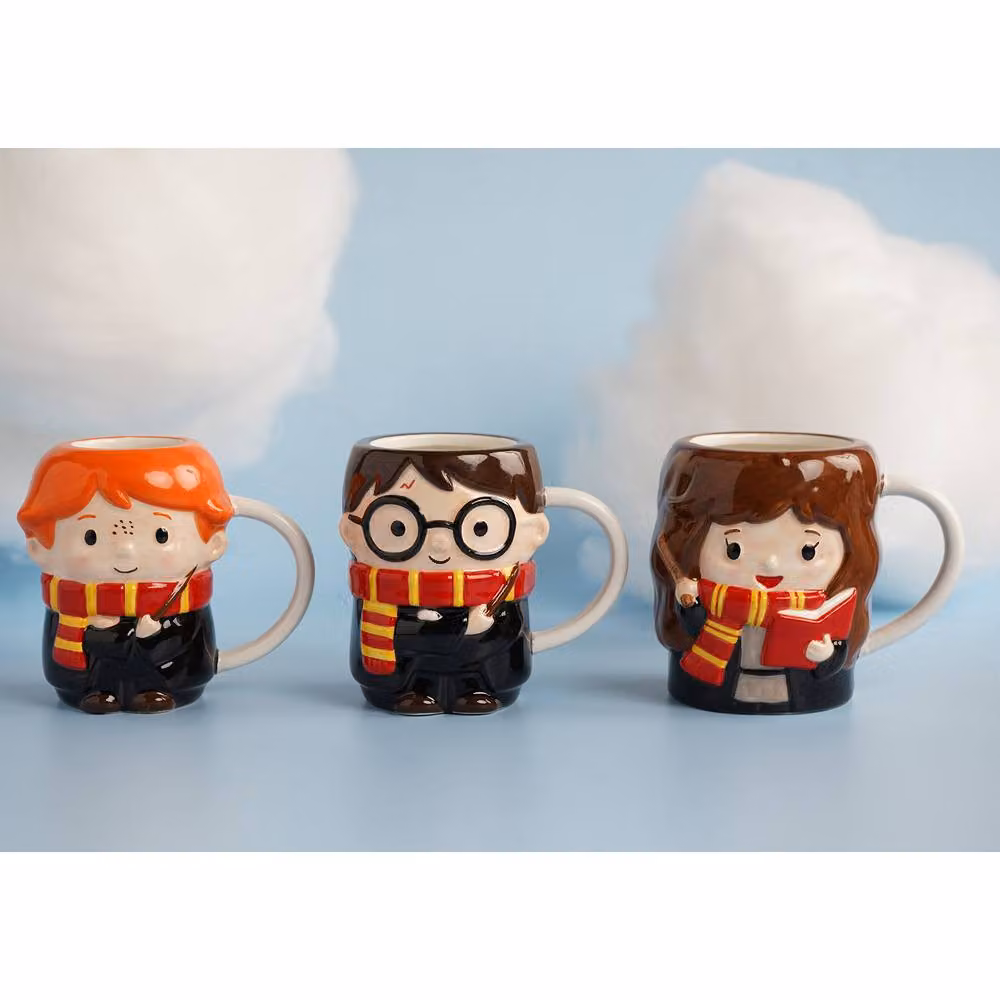 Warner Bros Harry Potter Back To Hogwarts Hermione 3D Ceramic Mug, Multicolour – 3