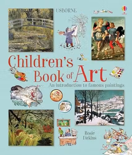 Usborne Children's Book of Art, Multicolour Paper Book