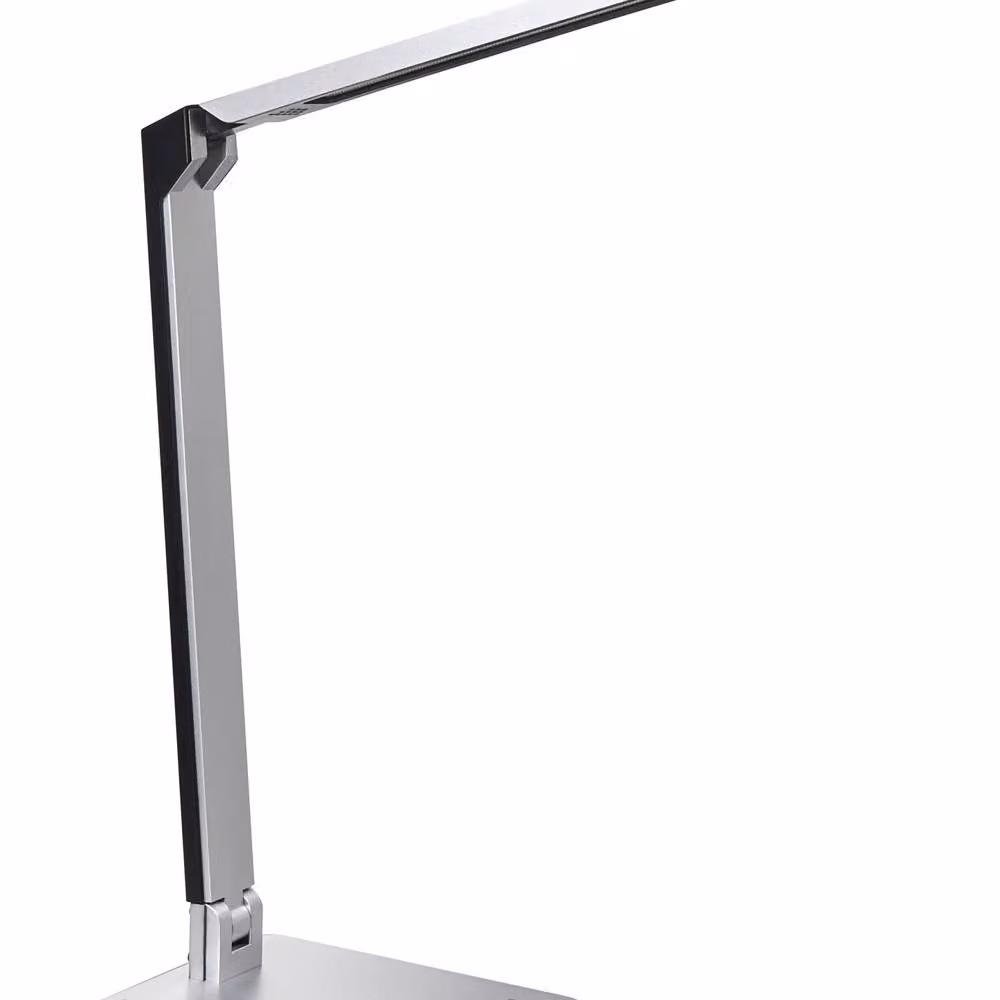 Wyld and Coco LED Desk Lamp in Silver with Touch Dimmer and Adjustable Brightness – 2