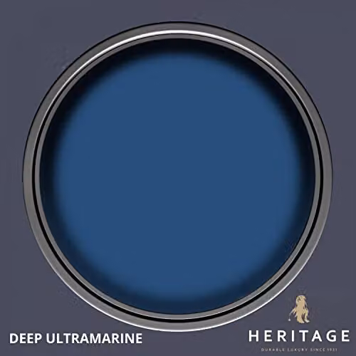 Dulux Trade Heritage Velvet Matt Emulsion Deep Ultramarine Blue, 2.5 l – 2