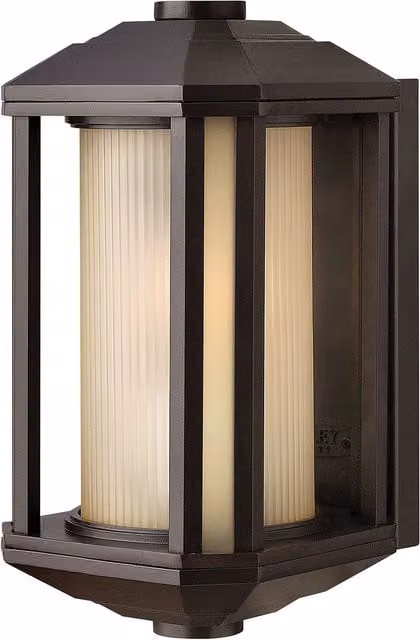 Hinkley Castelle Small Outdoor Wall Lantern in Bronze, IP44 Rated