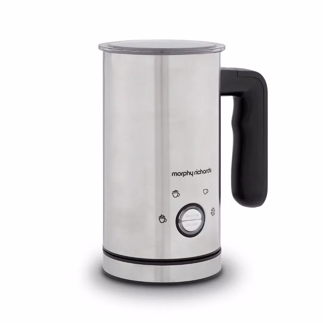 Morphy Richards Brew & Blend Electric Milk Frother in Silver with Stainless Steel and Auto Shut-off – 2