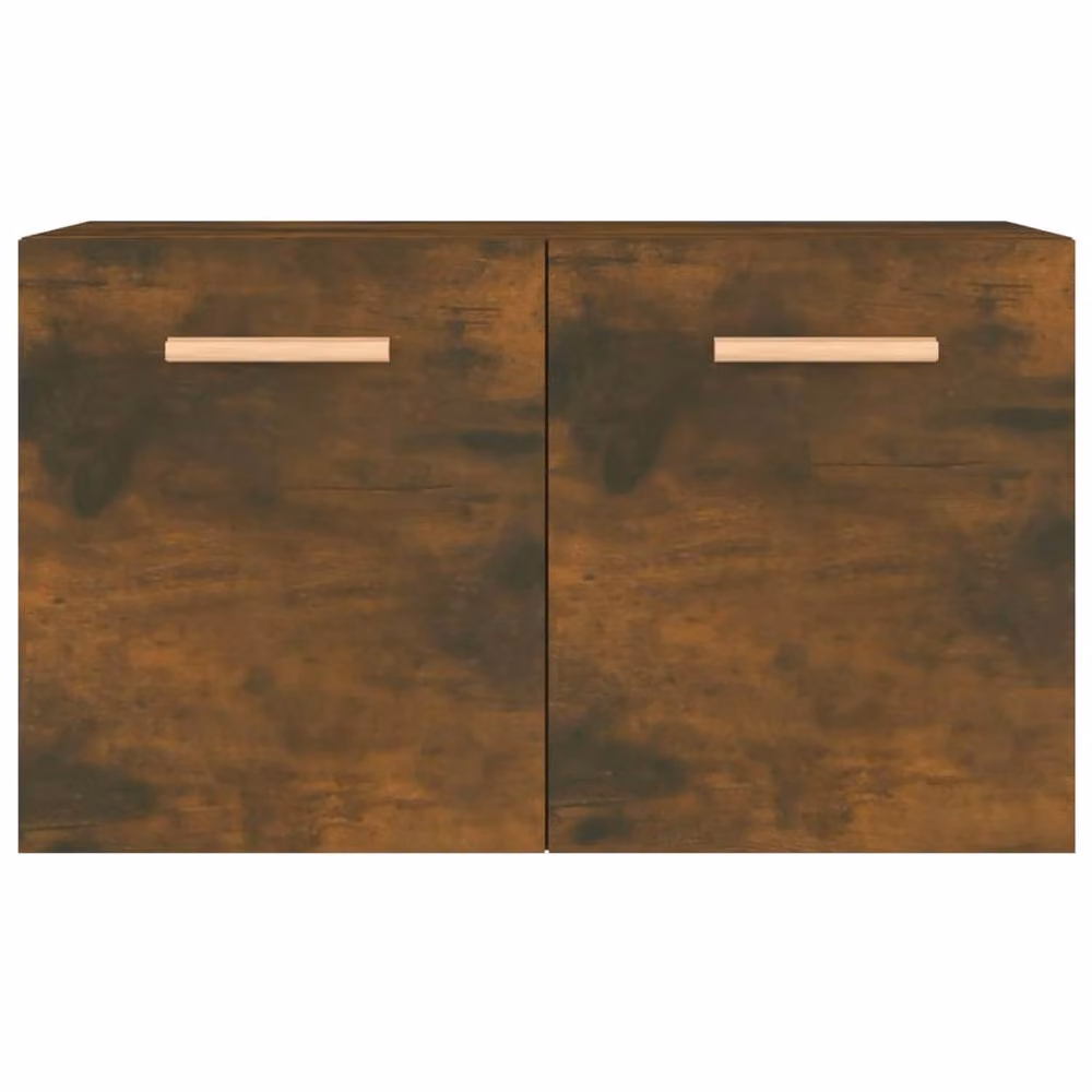 Berkfield Home Wall Mounted Smoked Oak Cabinet in Brown, W/D/H: 60 x 35 x 35 cm – 4