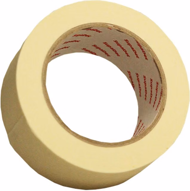 SupaDec Low Tack Masking Tape, Beige, Width: 50 mm, Length: 50 m