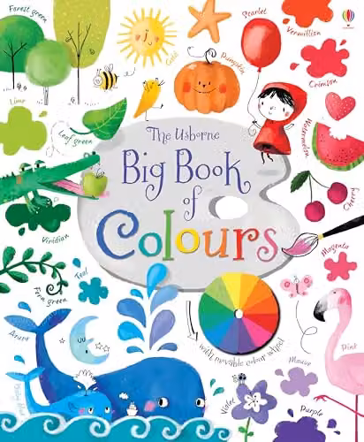 Usborne Big Book of Colours Multicolour Paper Book