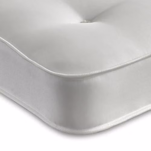 eXtreme Comfort Ltd Damask Essentials White Tufted Small Single Mattress