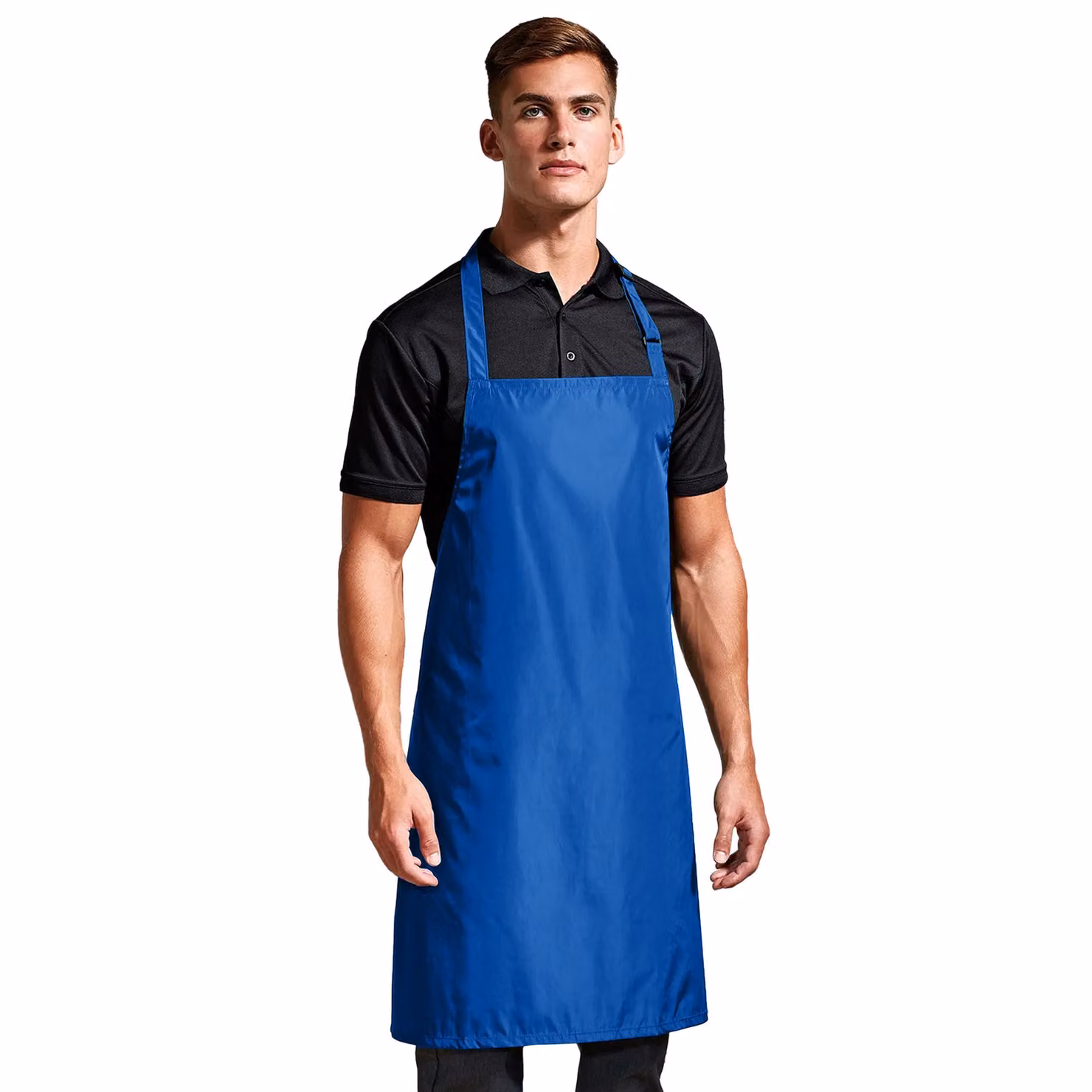 Premier Waterproof Bib Apron for Professionals in Blue and Multicolour – 2