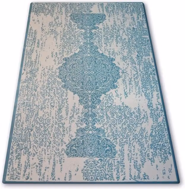 RugsX Mirada Blue Woven Vintage Rectangular Rug, W: 160 cm, L: 230 cm