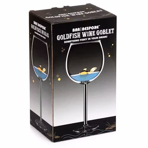 Bar Bespoke Goldfish Cocktail Bowl, 1 l, Transparent – 3