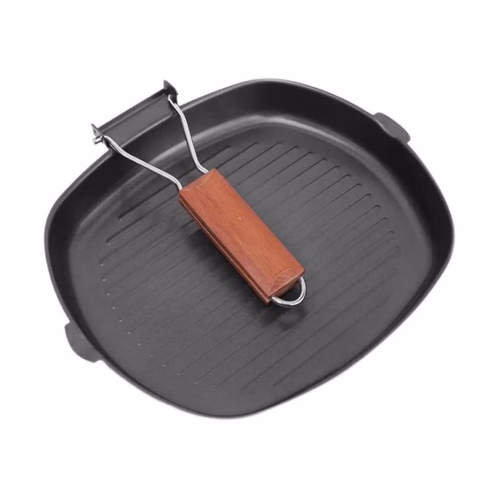 Kelvenix Non Stick Cast Iron Frying Pan in Black – 3