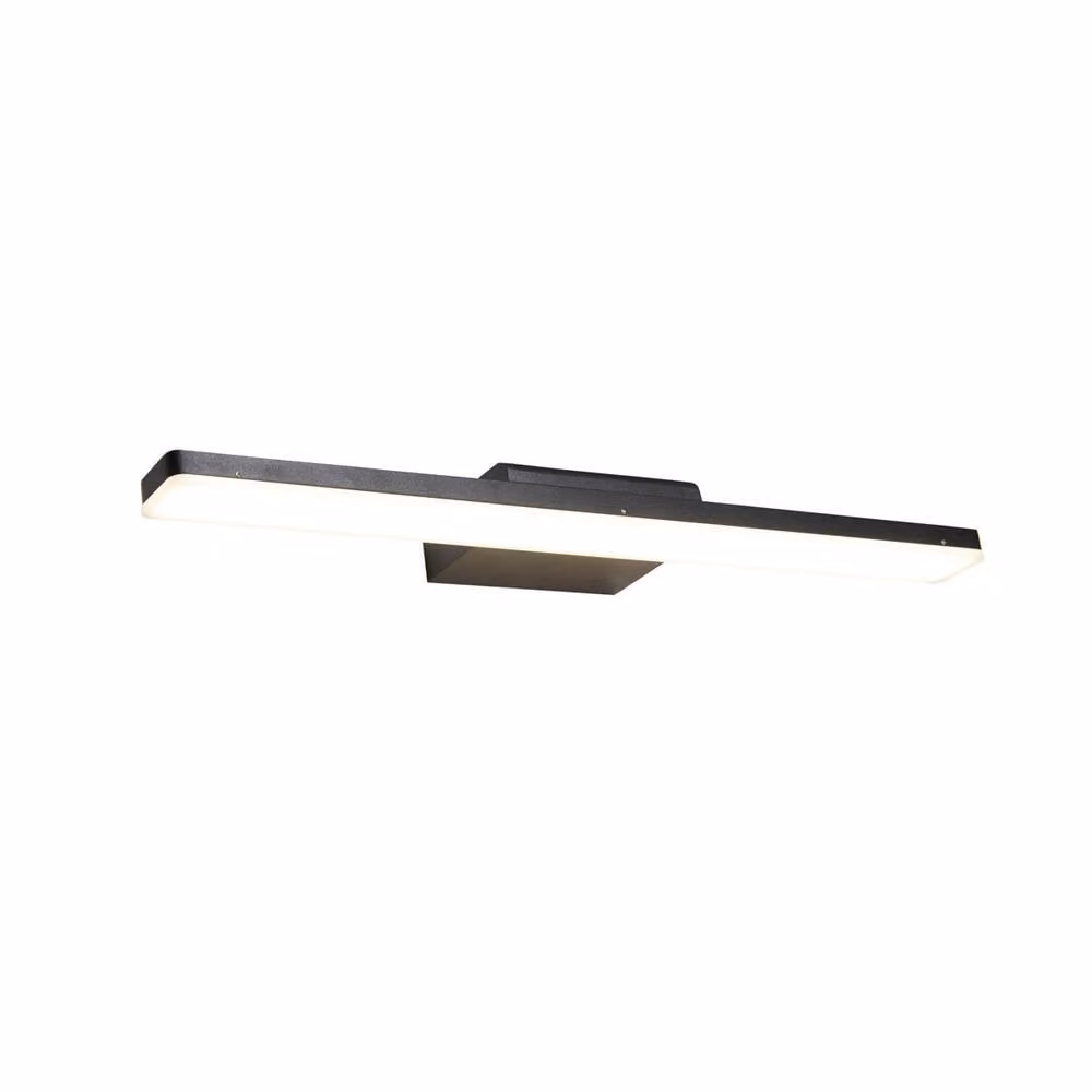 Netlighting Malene LED Bathroom Over Mirror Light in Black with 4000K Neutral White and IP44 Rating – 2