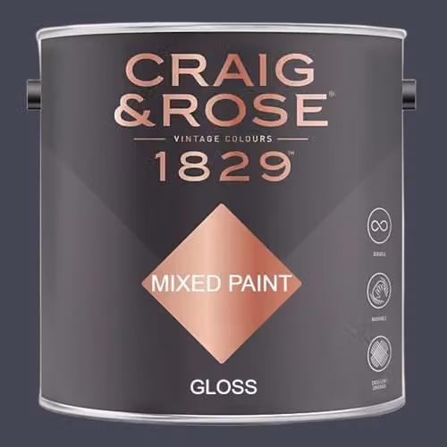Craig & Rose 1829 Gloss Paint Stop in Lido Blue, 2.5 l