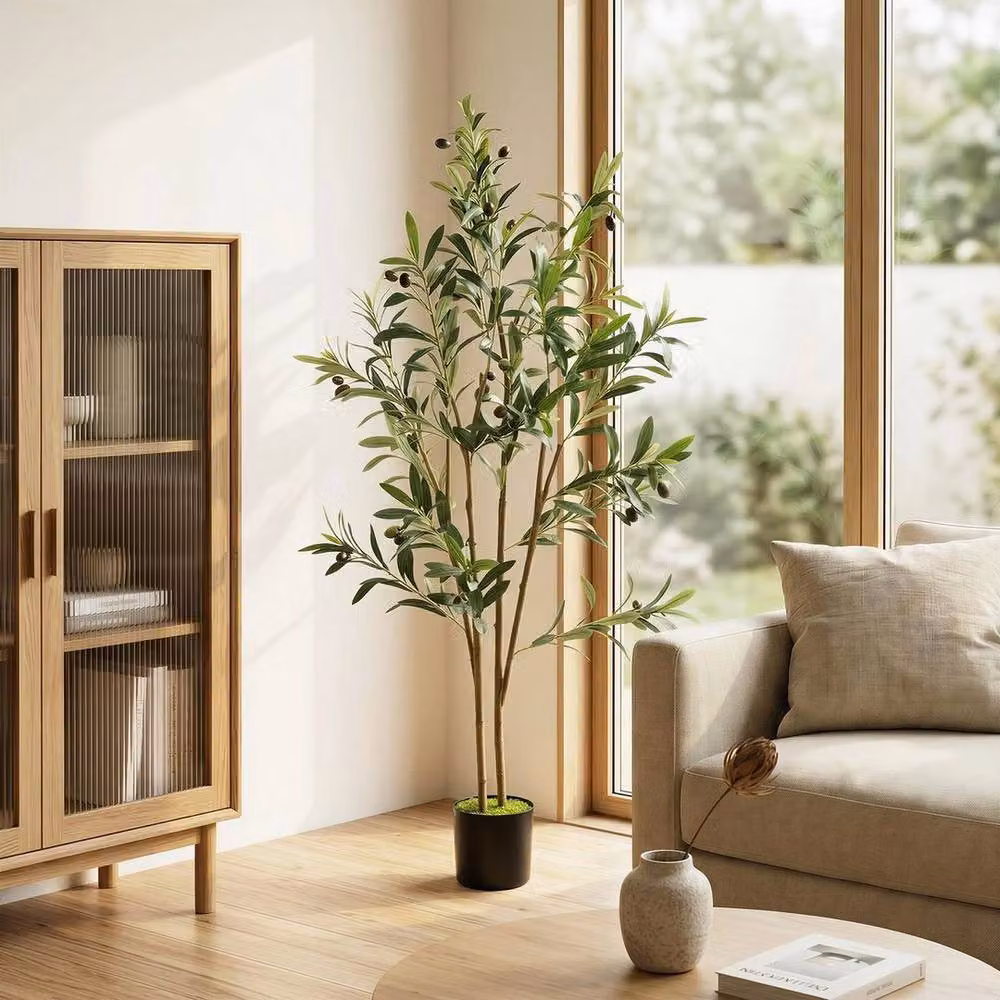 EONLION Green Mediterranean Artificial Tree – 2
