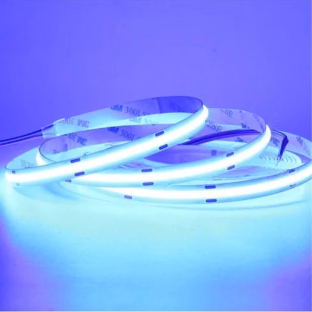 EnerJ Smart 24V COB LED Strip Lights, Blue, 10m
