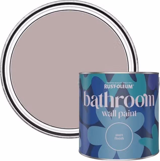 Rust-Oleum Pink Elbow Beach Water-Resistant Bathroom Wall and Ceiling Paint, 2.5L – 1