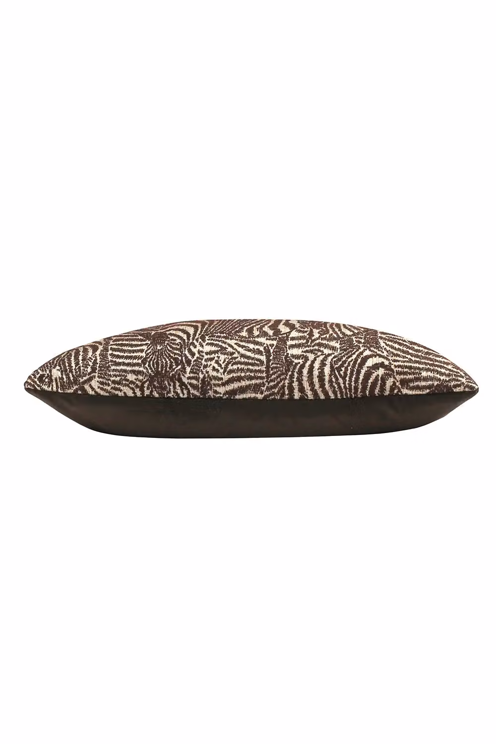 KAI Hector Zebra Jacquard Square Cushion in Brown and Multicolour, W/D/H: 55 x 55 x 55 cm – 2