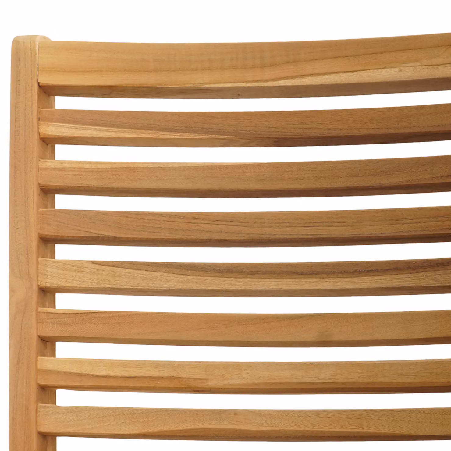 Berkfield Home Set of 2 Modern Garden Chairs in Brown Solid Teak Wood – 4
