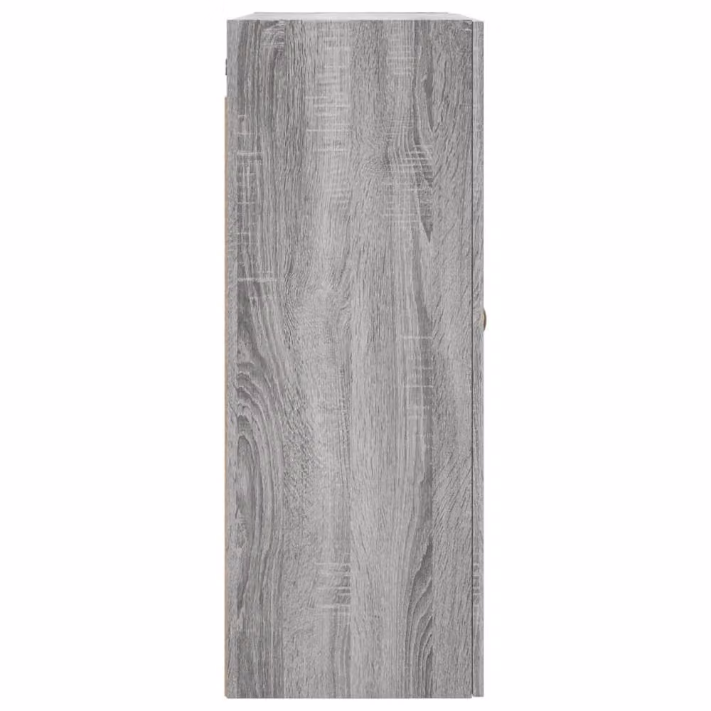 Berkfield Home Wall Mounted Cabinets, 2 Piece, Grey Sonoma, W: 69.5 cm, D: 34 cm, H: 90 cm – 4