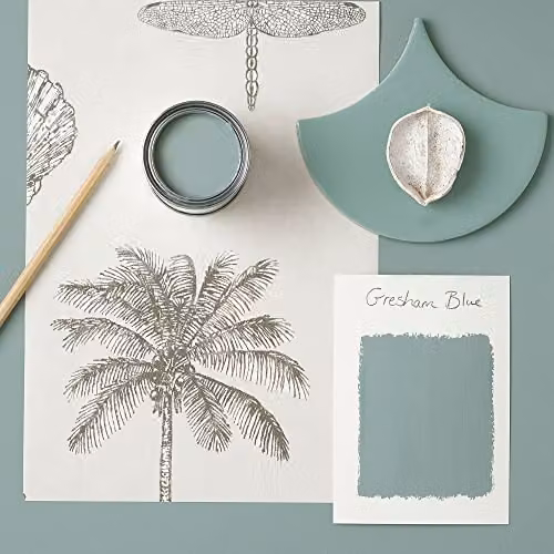 Rust-Oleum Matt Finish Weatherproof Garden Paint in Turquoise Blue, 750ml – 3