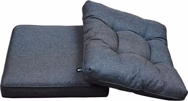 Malay Deluxe Grey Plain Square Summer Cushions