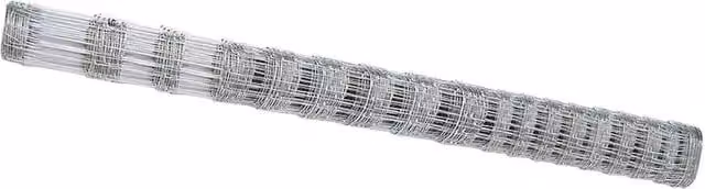 Berkfield Home Field Fence in Grey Galvanised Steel, W: 25 m, H: 1.5 m – 1