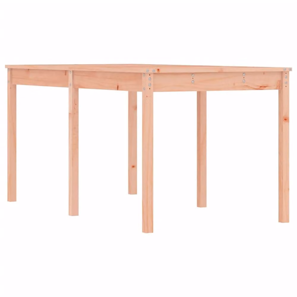 Berkfield Home Garden Table in Light Tan Solid Wood, W: 159.5 cm, D: 82.5 cm, H: 76 cm – 3