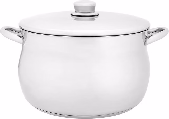 Stellar 1000 Stainless Steel Stockpot, 6.9 l, Silver, 26 cm Diameter
