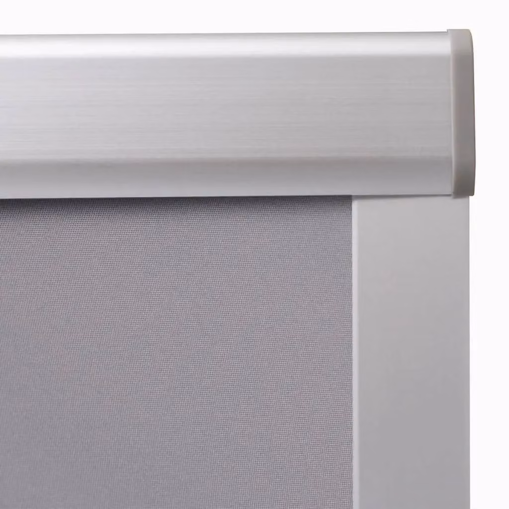 Berkfield Home Grey Blackout Roller Blind with Thermal Insulation – 2