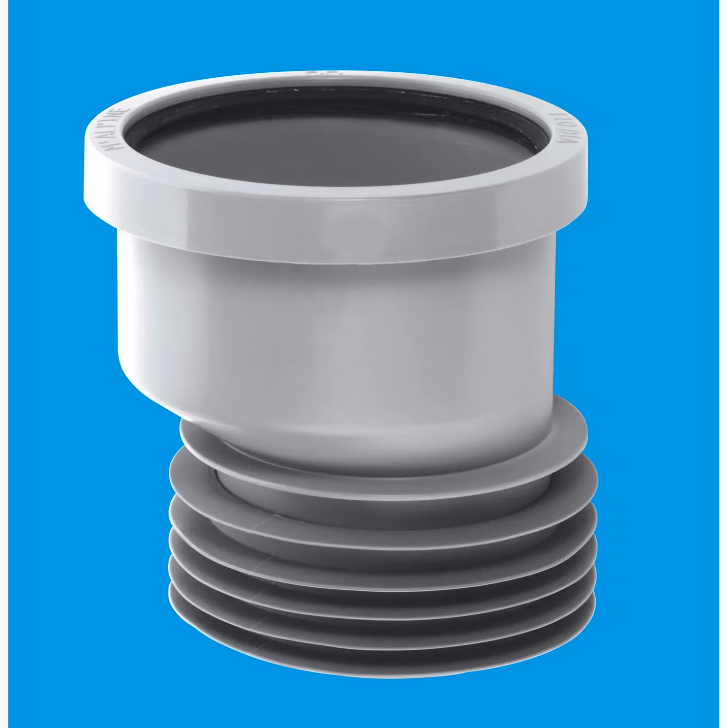McAlpine Grey Plastic 110mm Offset Drain Connector Bend – 2