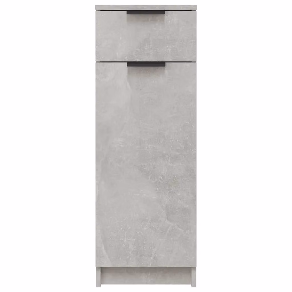 Berkfield Home Freestanding Bathroom Cabinet in Grey, W/D/H: 32 x 34 x 90 cm – 2