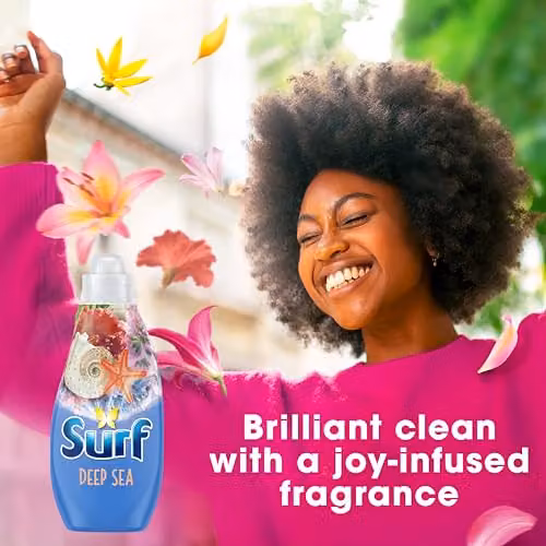 Surf Deep Sea Liquid Laundry Detergent with Essential Oils, 24 Washes, Blue – 3