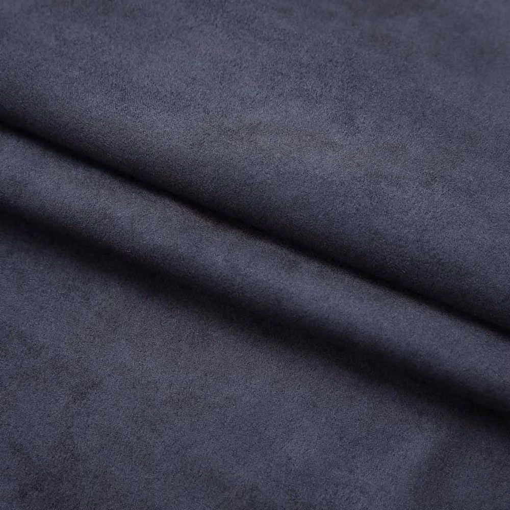 Berkfield Home Blackout Curtains with Hooks, 2 Pack, Anthracite Grey, W: 140 cm, H: 225 cm – 3