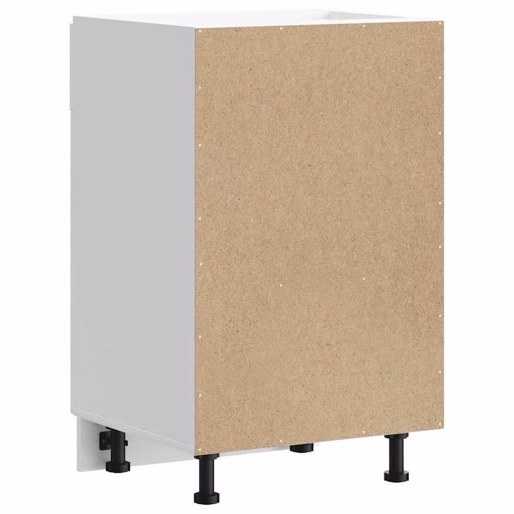 Berkfield Home Porto White Kitchen Base Cabinet in Engineered Wood – 2
