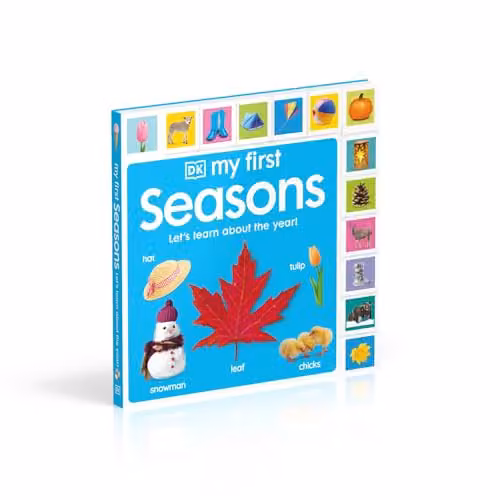 DK My First Seasons: Let's Learn About the Year Multicolour Tabbed Board Book – 2